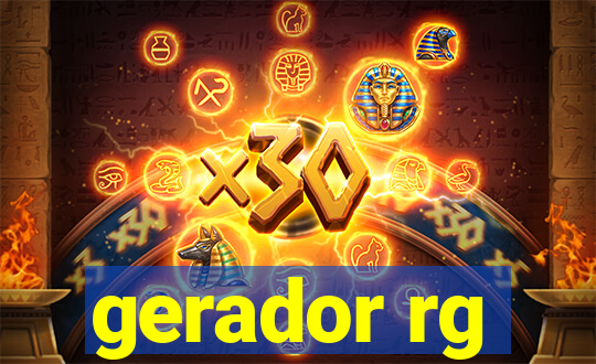 gerador rg